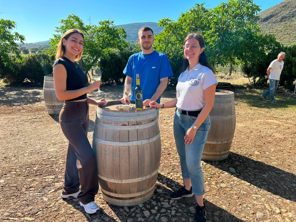 Ecobodega Cortijo el cura cata de vinos