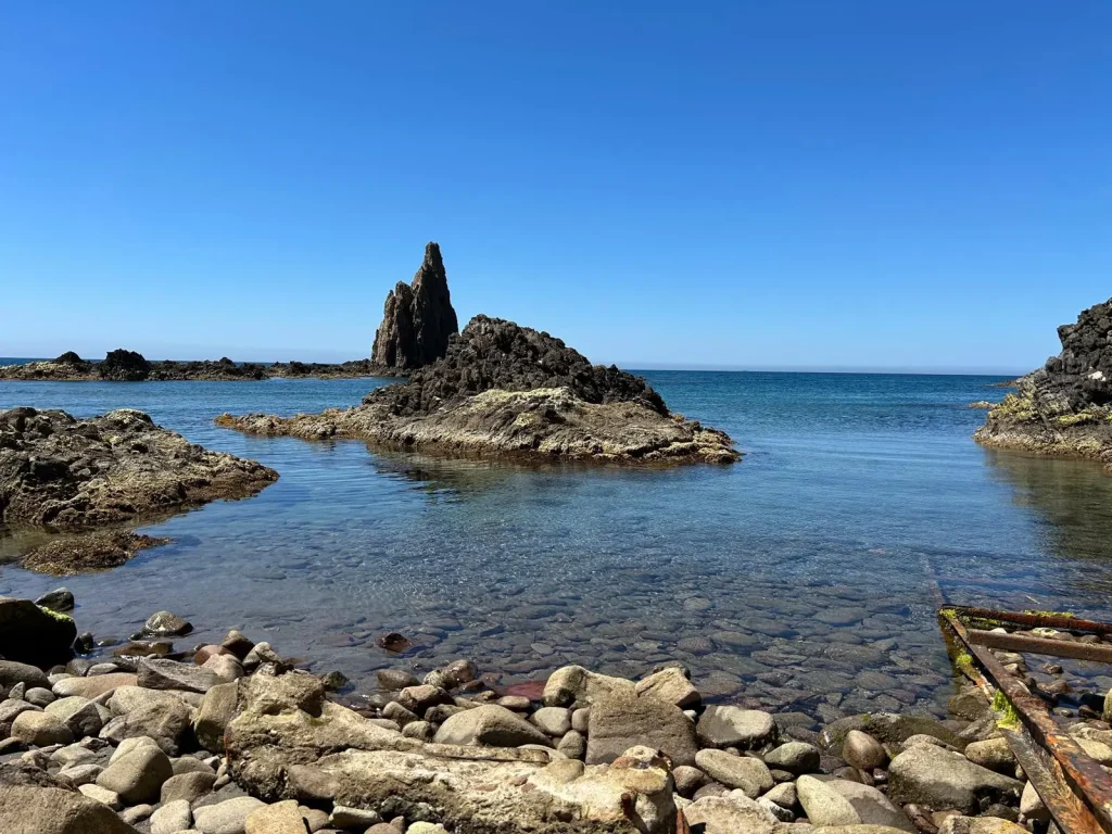 V&iacute;as del arrecife de las sirenas (Almer&iacute;a)