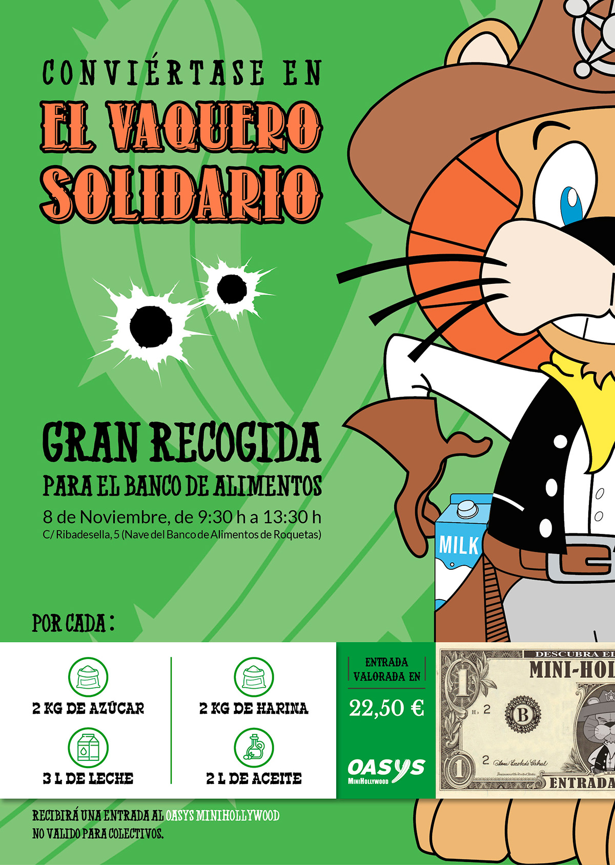 4&ordm; edici&oacute;n de la recogida de alimentos El Vaquero Solidario - Senator Hotels &amp; Resorts