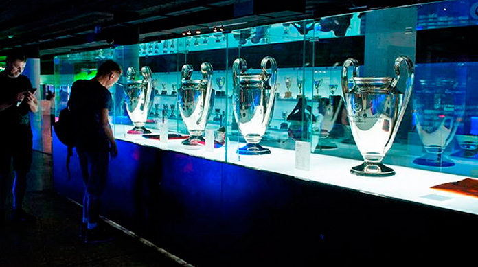 Copas de Europa Ganadas y expuestas en Museo del F.C. Barcelona