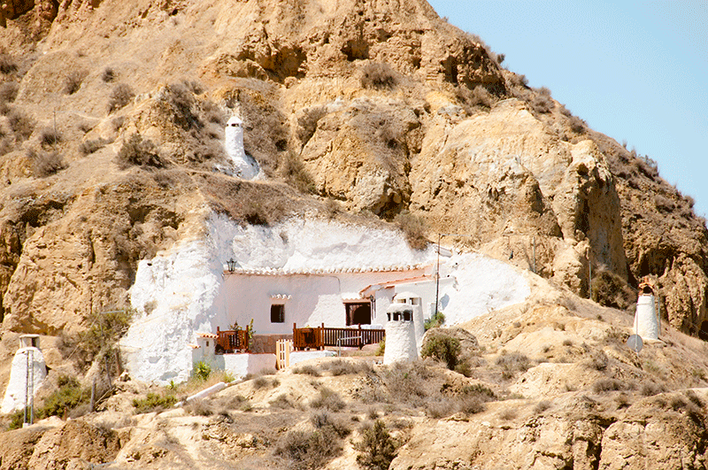 Casa-cuevas de Guadix