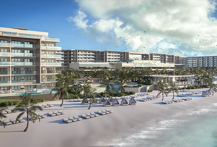 Hotel Senator Riviera Cancún infografía