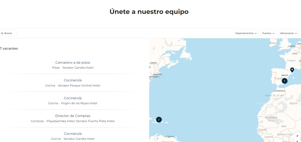 Senator Hotels &amp; Resorts lanza un nuevo portal de empleo - Senator Hotels &amp; Resorts