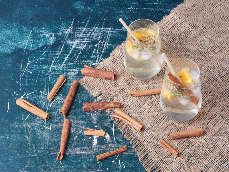 Gintonic aromatizado con canela
