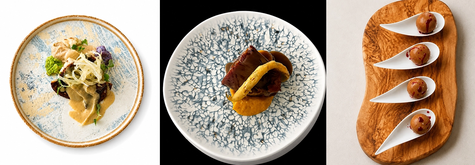 platos-menu-senator-cadiz-nochevieja algunos de los platos para la cena de fin de año de Senator Cádiz