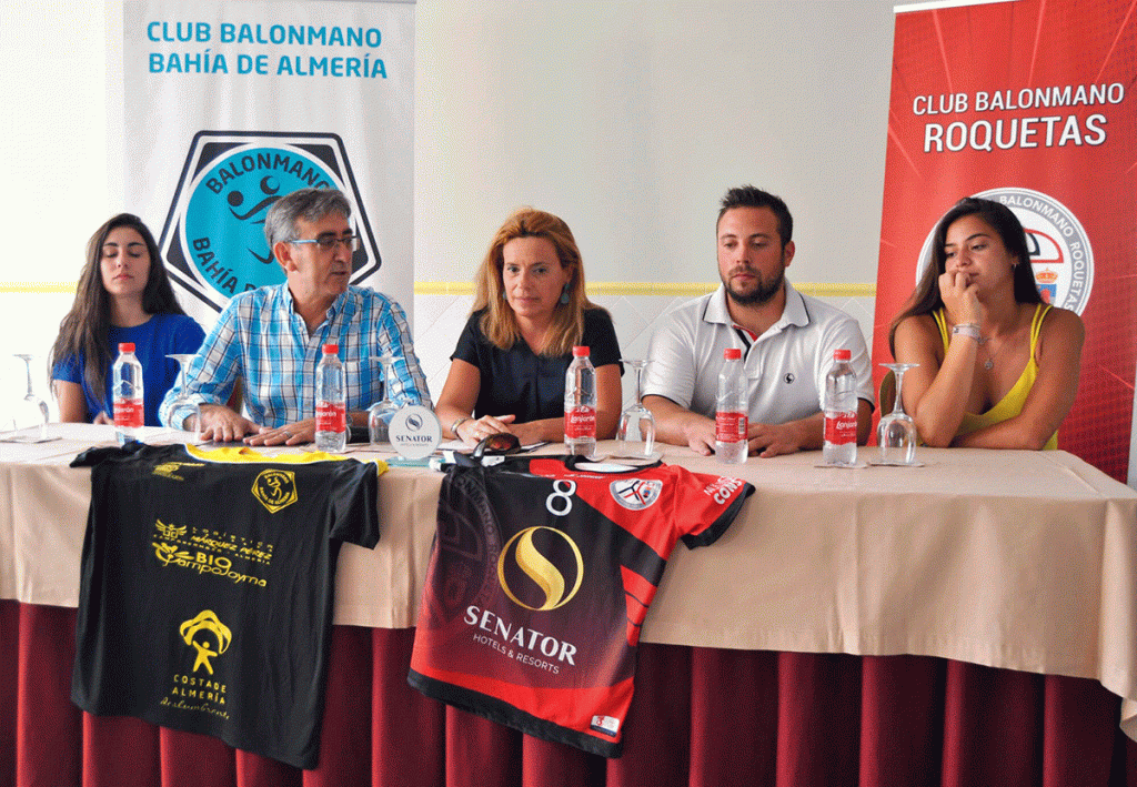 Senator Hotels & Resorts renueva su patrocinio con el Club Balonmano Roquetas - Senator Hotels & Resorts