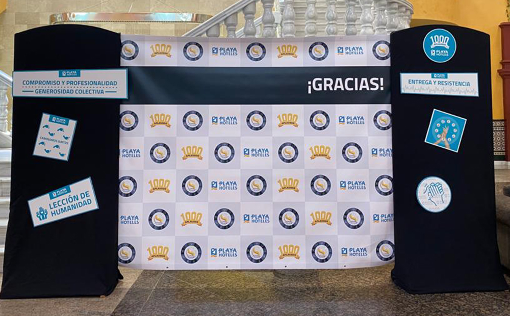 photocall 1000 aplausos