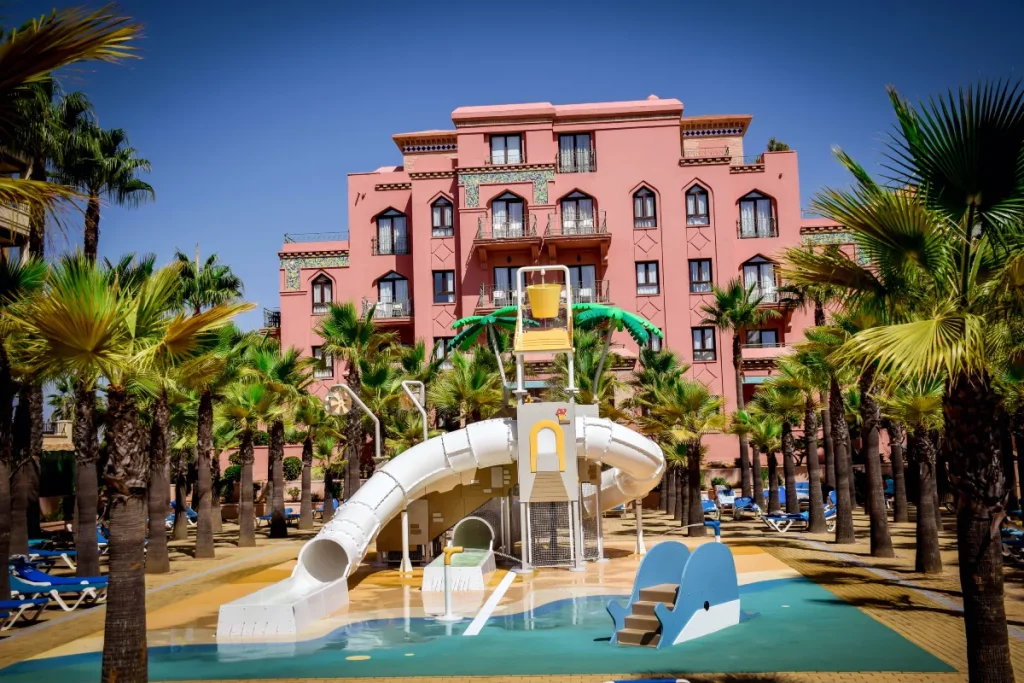 Zona splash en Playacanela Hotel (Isla Canela, Huelva)