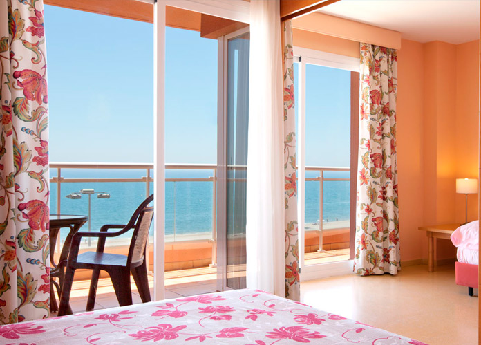Vistas desde una de las habitaciones del Hotel Playaluna