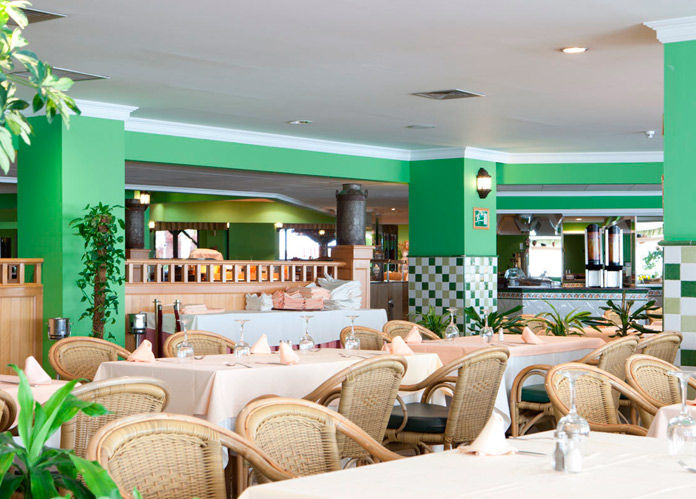 Vista del Restaurante del Playaluna Hotel