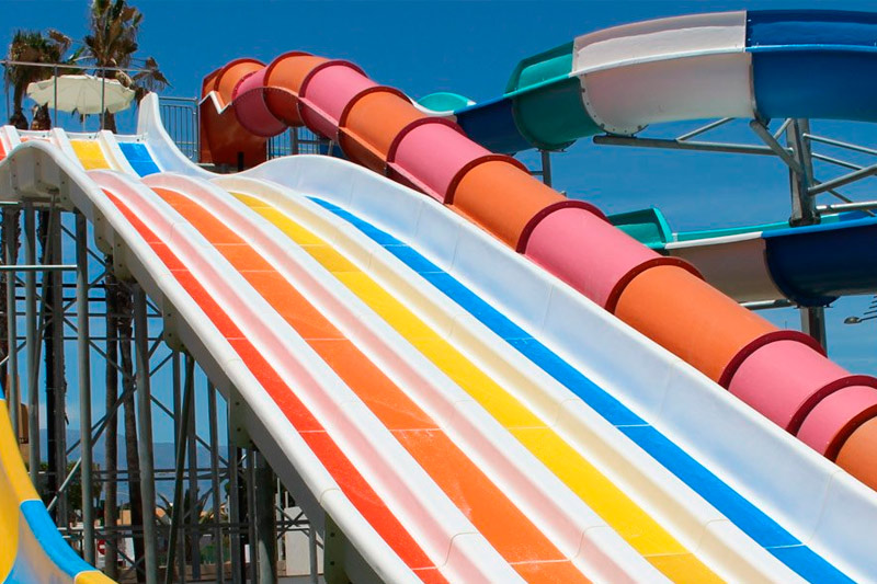 Hotel con toboganes en Roquetas de Mar Almería