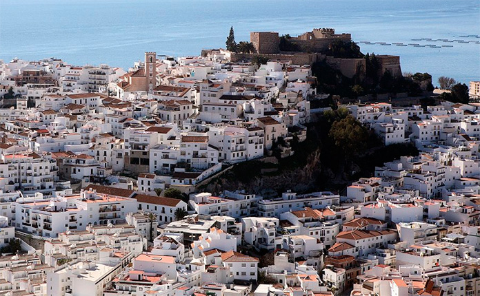 Vista aerea de Salobreña