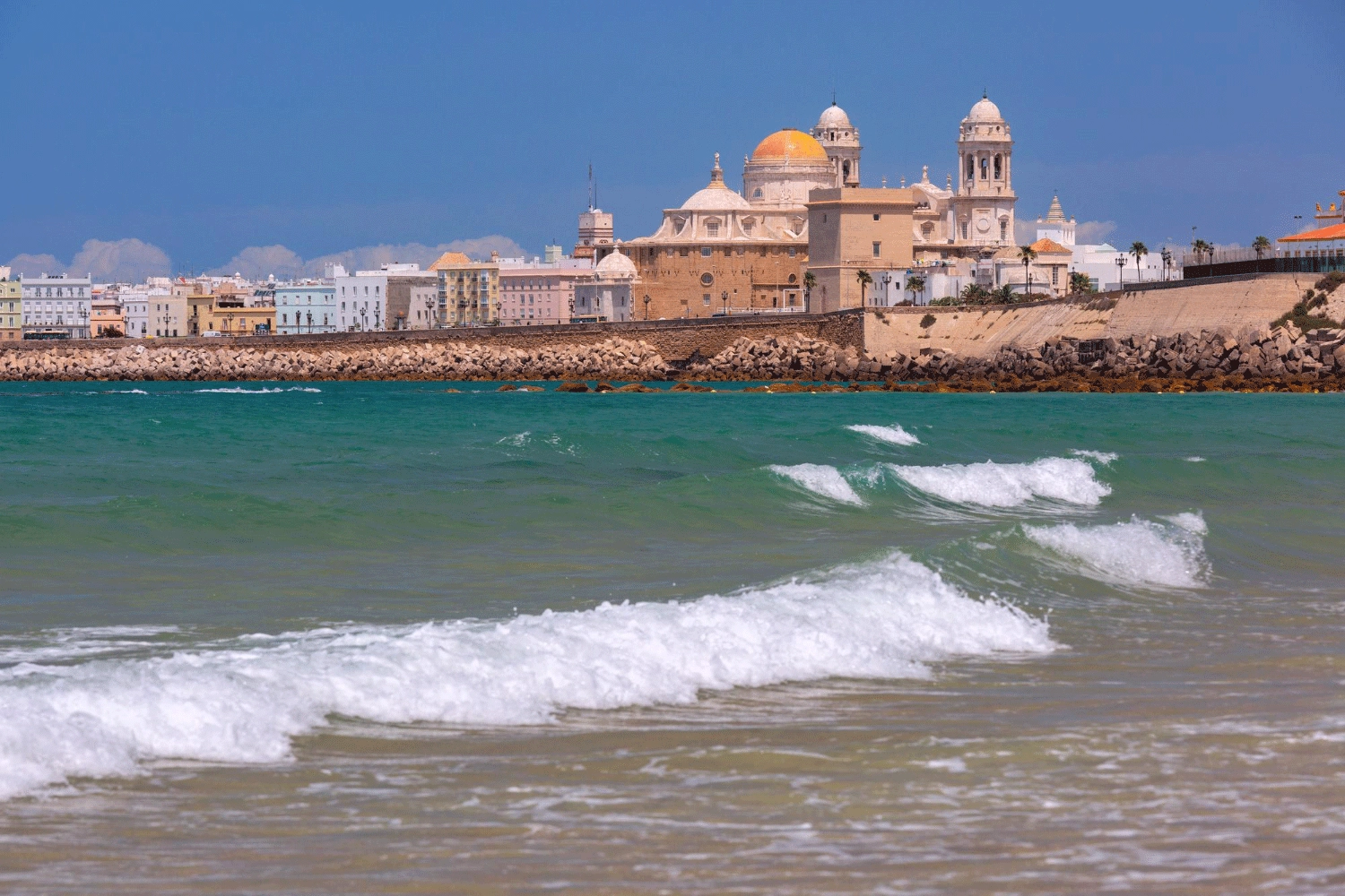 destinos-de-playa-senator-cadiz vista de la playa en Cádiz
