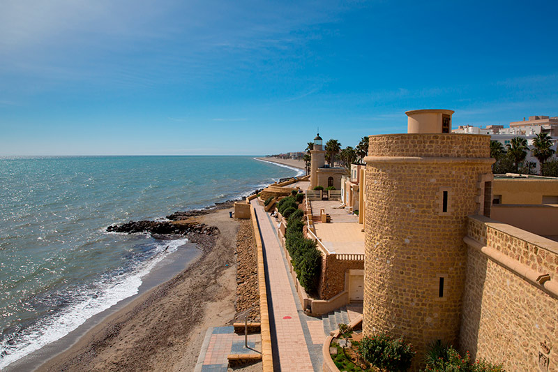 Pasoe marítimo de Roquetas de Mar