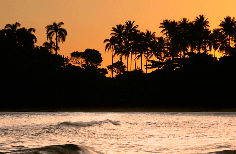 Atardecer en puerto Plata