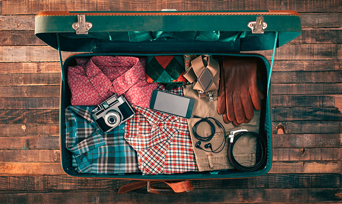 Cómo hacer una maleta de viaje