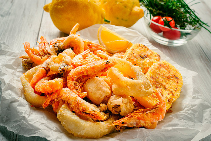 Pescado frito