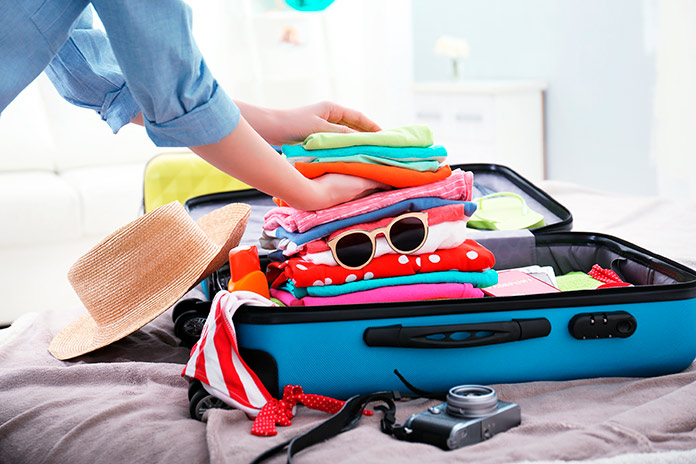 Cómo hacer una maleta de viaje