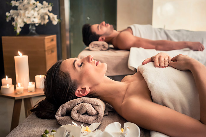 Spa plan romántico