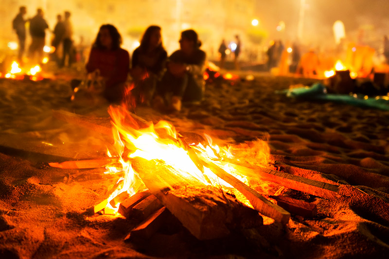 La Noche de San Juan en Andalucía
