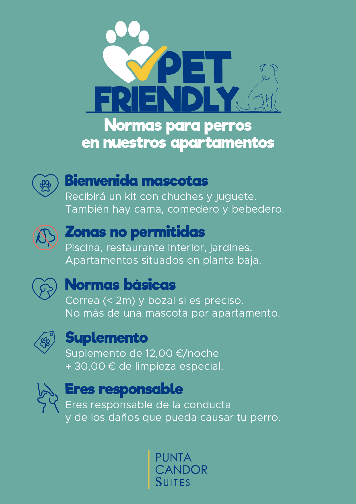 Petfriendly - Punta Candor Suites - HACE