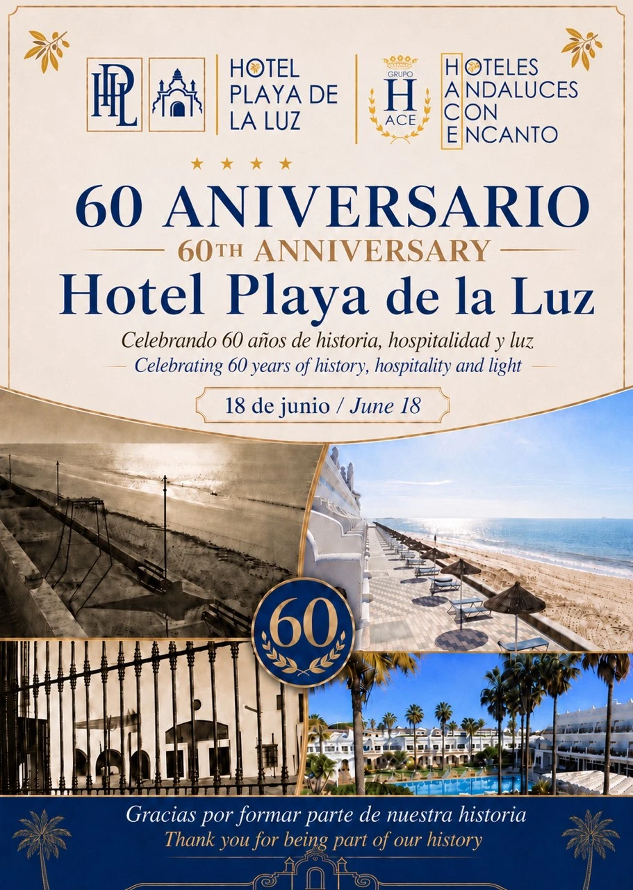 L’H&ocirc;tel Playa de la Luz f&ecirc;te ses 60 ans - HACE