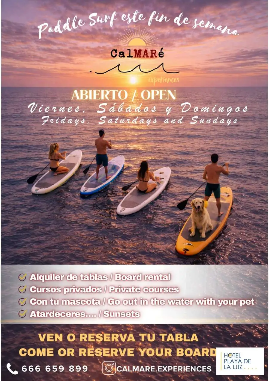 Paddleboarding Experience Continues in Rota - HACE