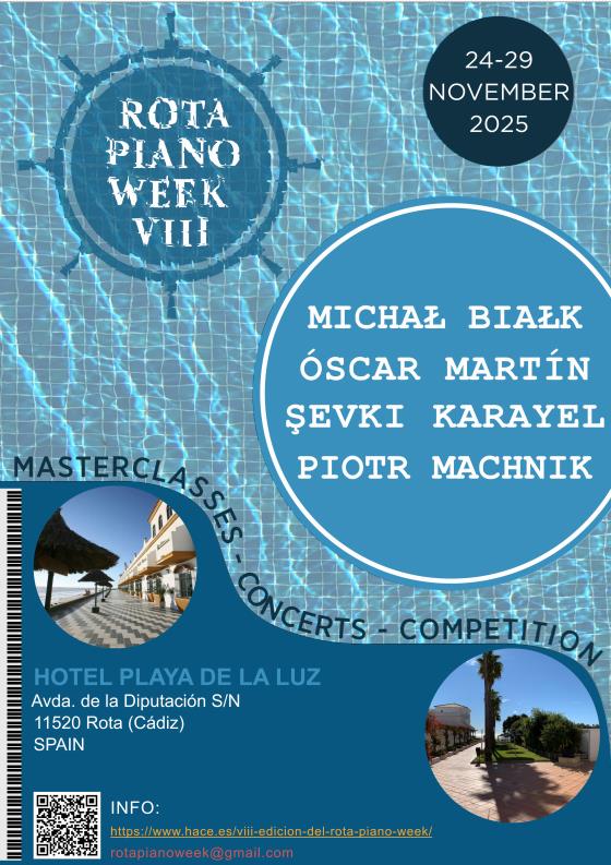 8th Edition of Rota Piano Week - HACE