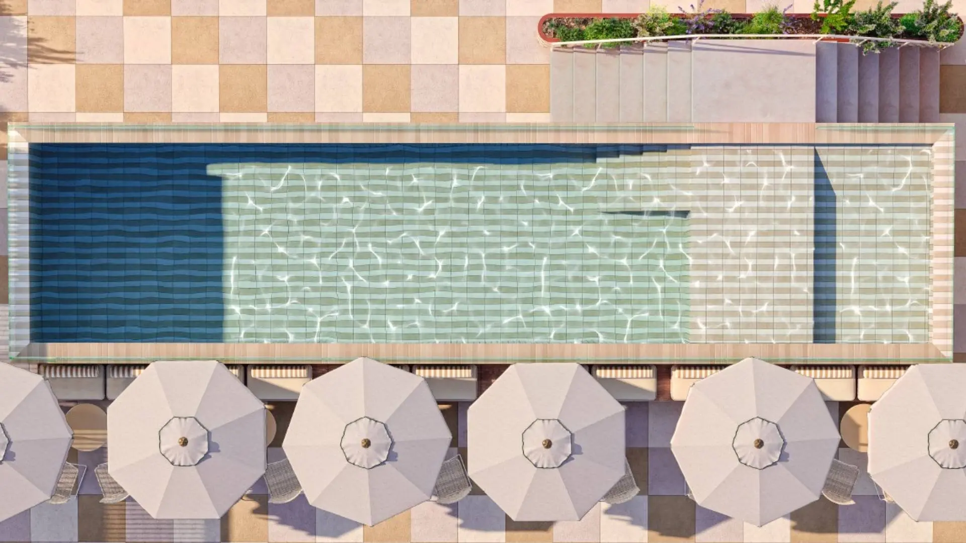 Piscina - Hotel Intelier Malvarrosa Plaza - Intelier