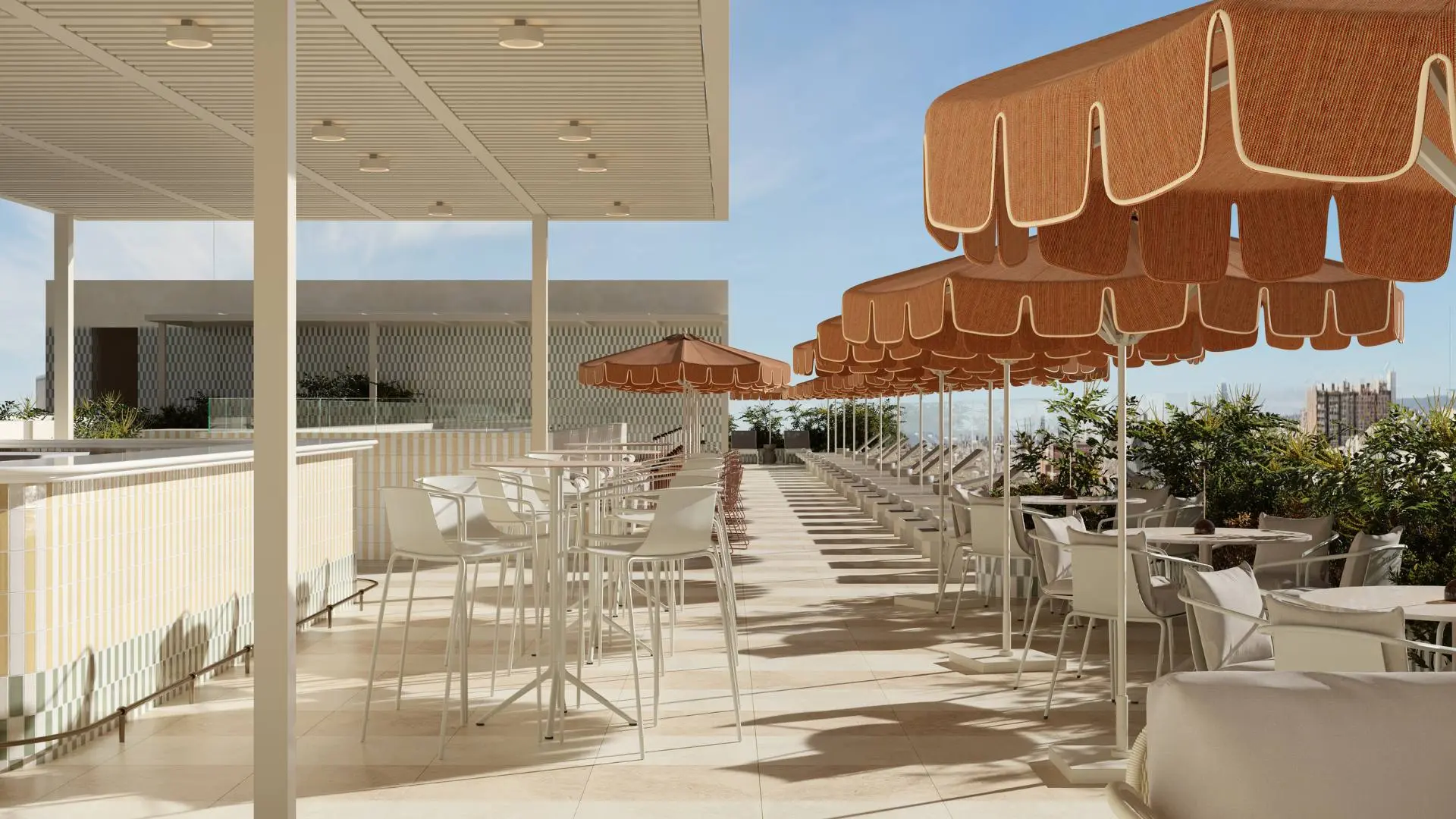 Terrazza - Hotel Intelier Malvarrosa Plaza - Intelier