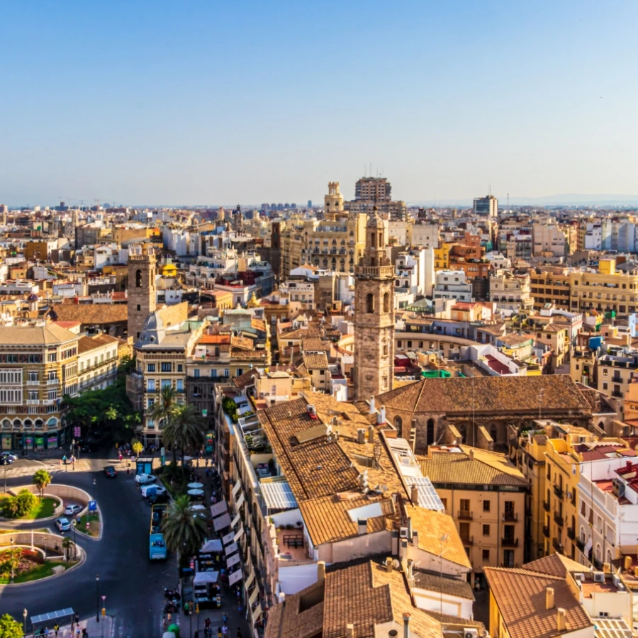 Centro hist&oacute;rico de Valencia