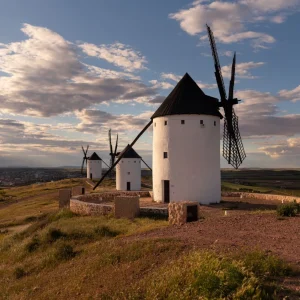 Molinos de viento Cerro de San Ant&oacute;n Alc&aacute;zar de San Juan