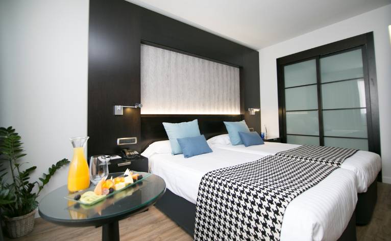 Habitación Doble Hotel Intelier Rosa Castellon