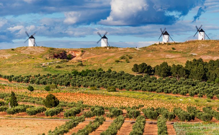 molinos alcazar de san juan castilla la mancha