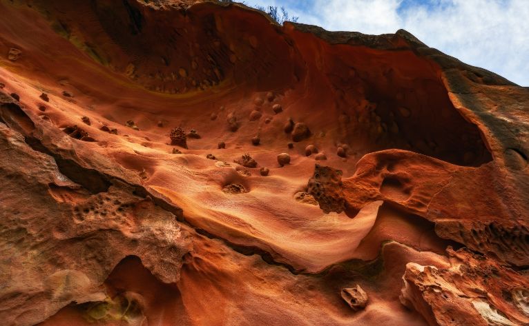 colores rocas del Valle de Labetxu