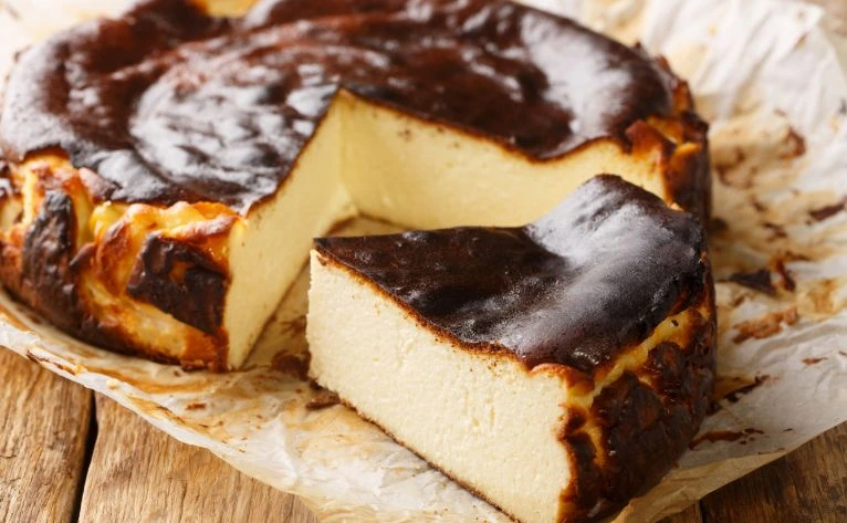 tarta de queso de La Vi&ntilde;a San Sebastian