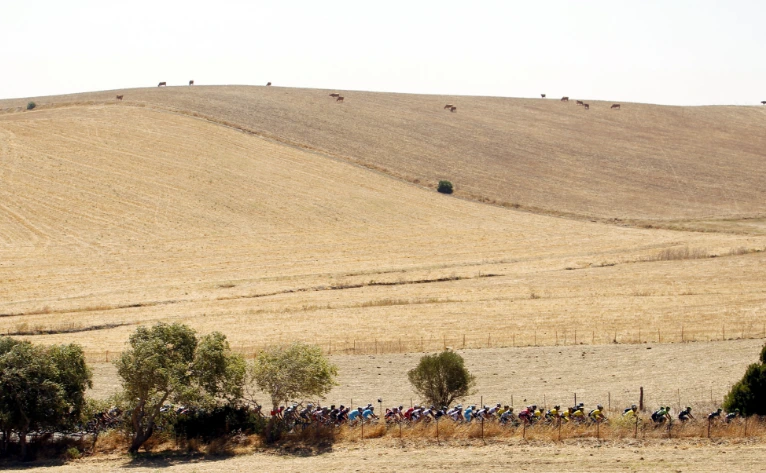 Paisaje de La Vuelta a España