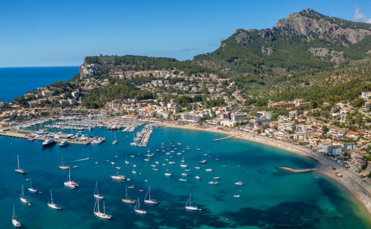 Puerto Soller Sierra de Tramontana Mallorca