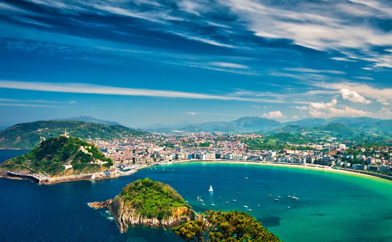 San Sebastián bahía de La Concha