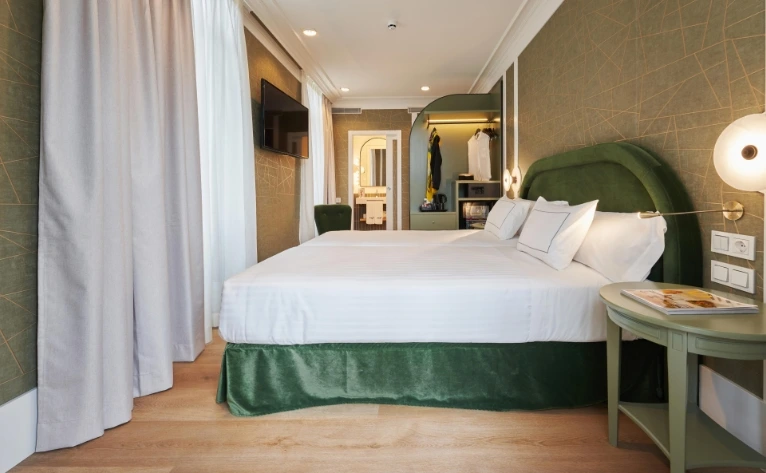 Habitación del Hotel Intelier Villa Katalina en San Sebastián