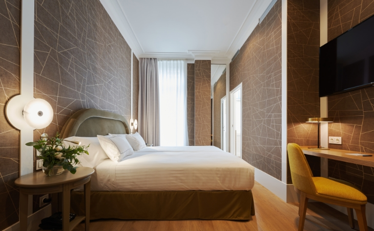 Habitaci&oacute;n doble matrimonio Hotel Intelier Villa Katalina Pais Vasco