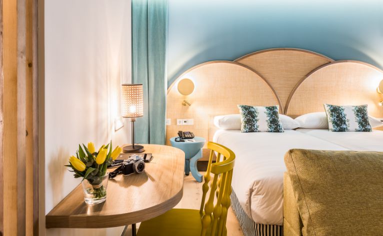 habitación doble matrimonio hotel intelier casa de indias sevilla