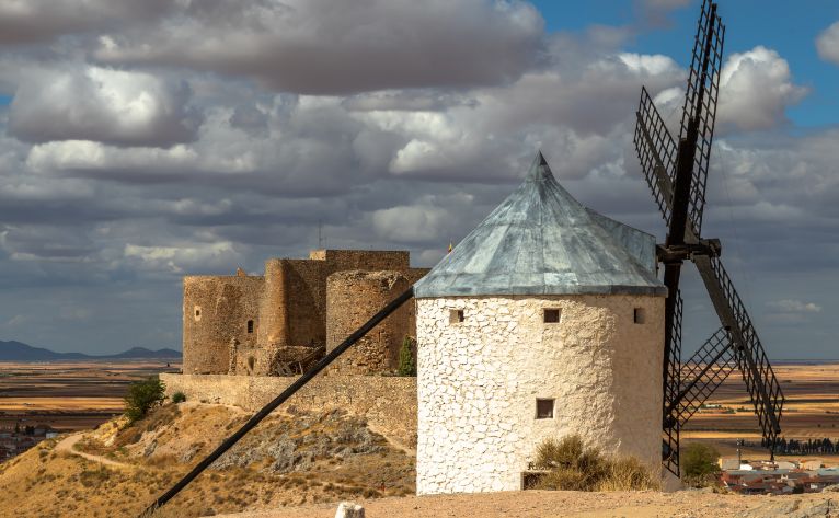 Molinos Miguel Esteban Toledo castillo Don Quijote Castilla La Mancha