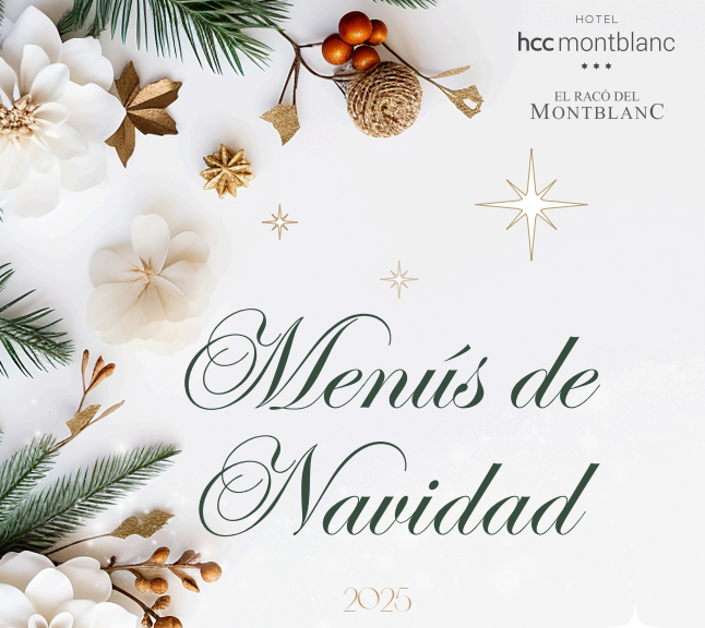 Menu navidad Barcelona 2025 HCC Montblanc