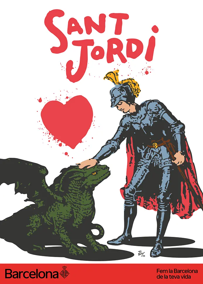 Sant Jordi 2026 cartel
