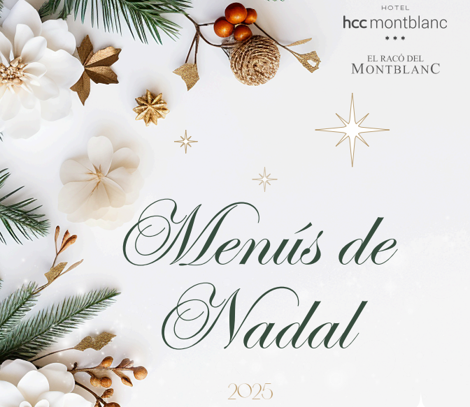 Menu nadal Barcelona 2025 HCC Montblanc