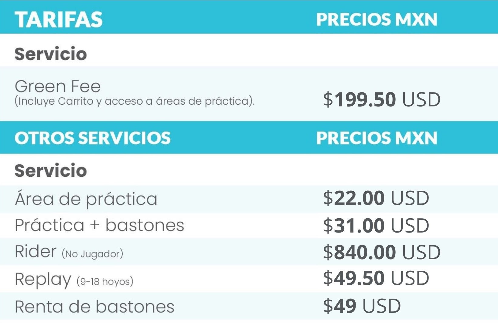 Packages &#038; Rates - Estrella del Mar Hotels &amp; Suites
